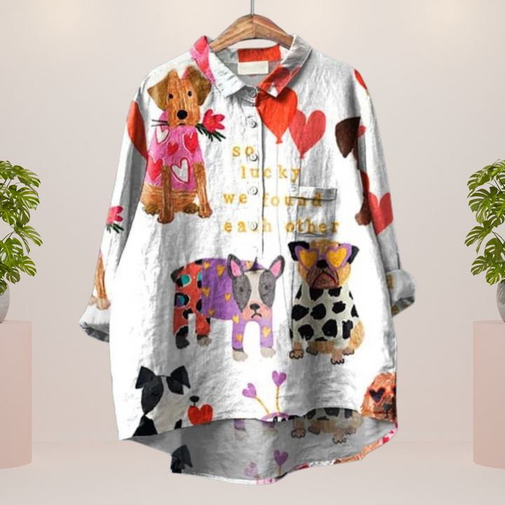 Freya| Trendy Pet Art Shirt