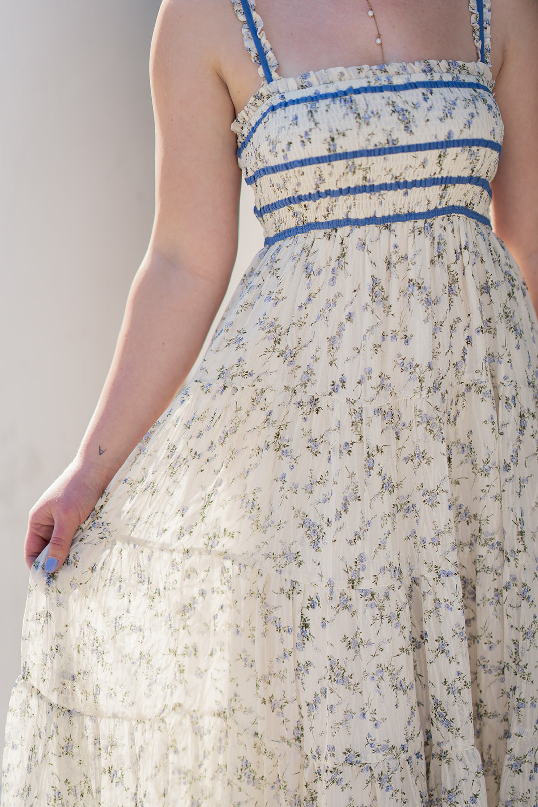 Meadow Mist Midi Dress