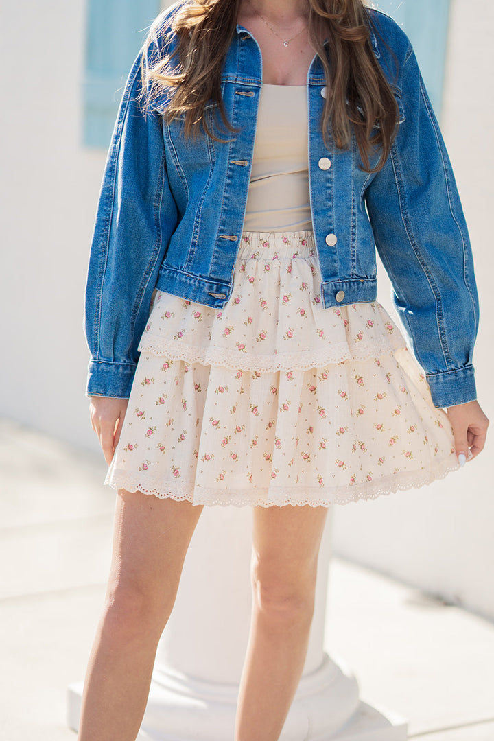 Rustic Beauty Mini Skirt