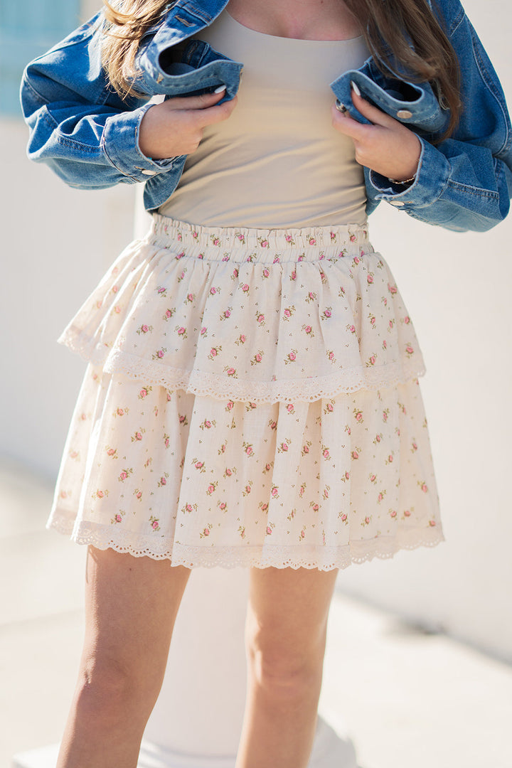 Rustic Beauty Mini Skirt