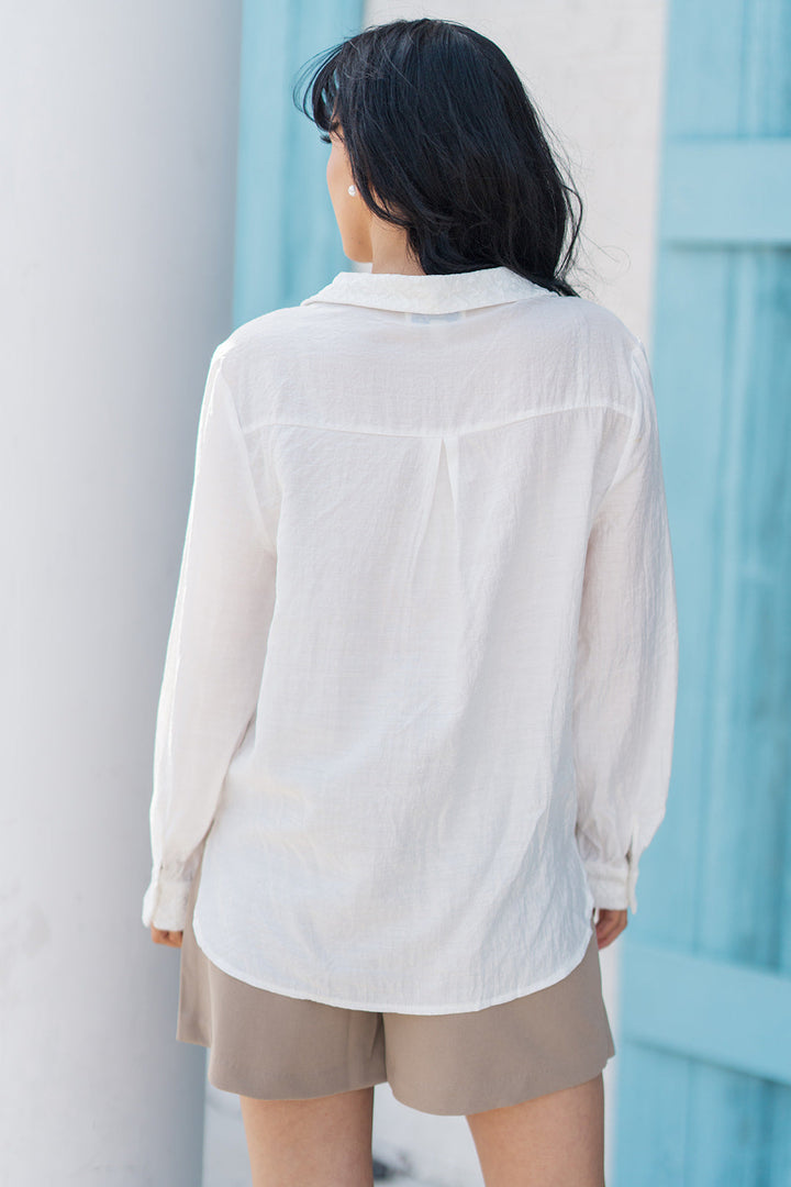 Dove Lace Blouse