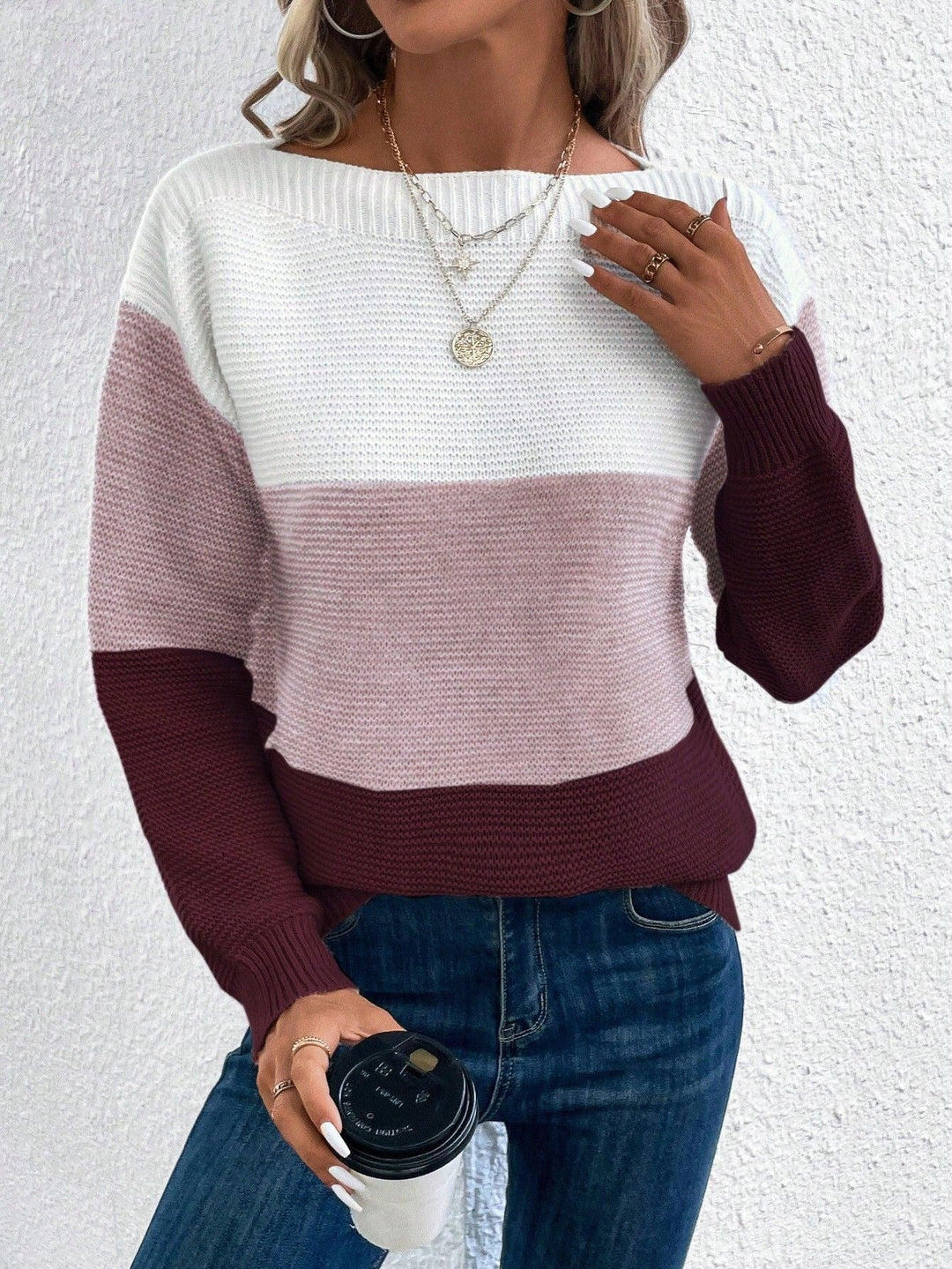 Jane - Ombre Knit Jumper