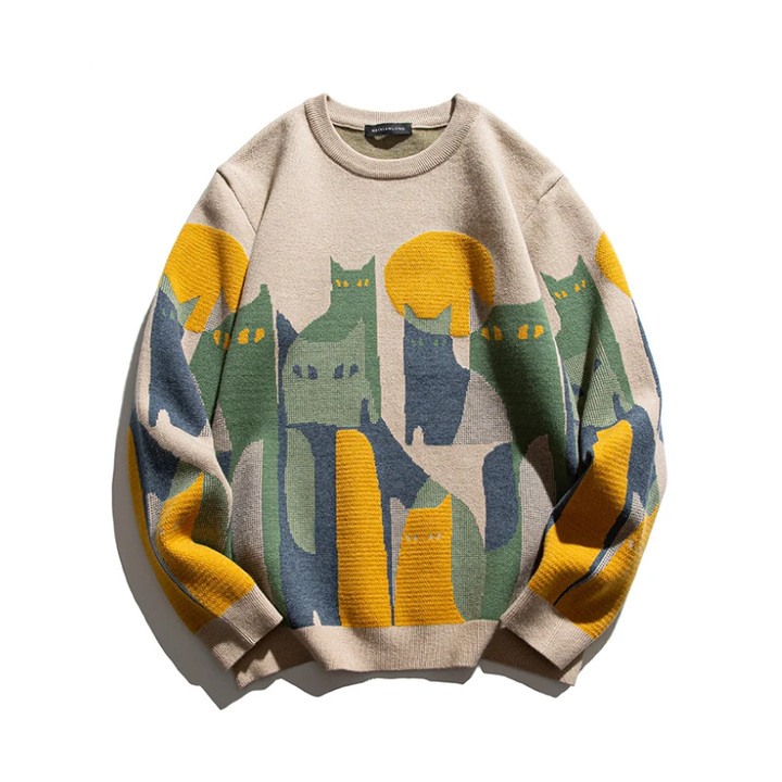 Léonie™ | Moonlit Cat Sweater