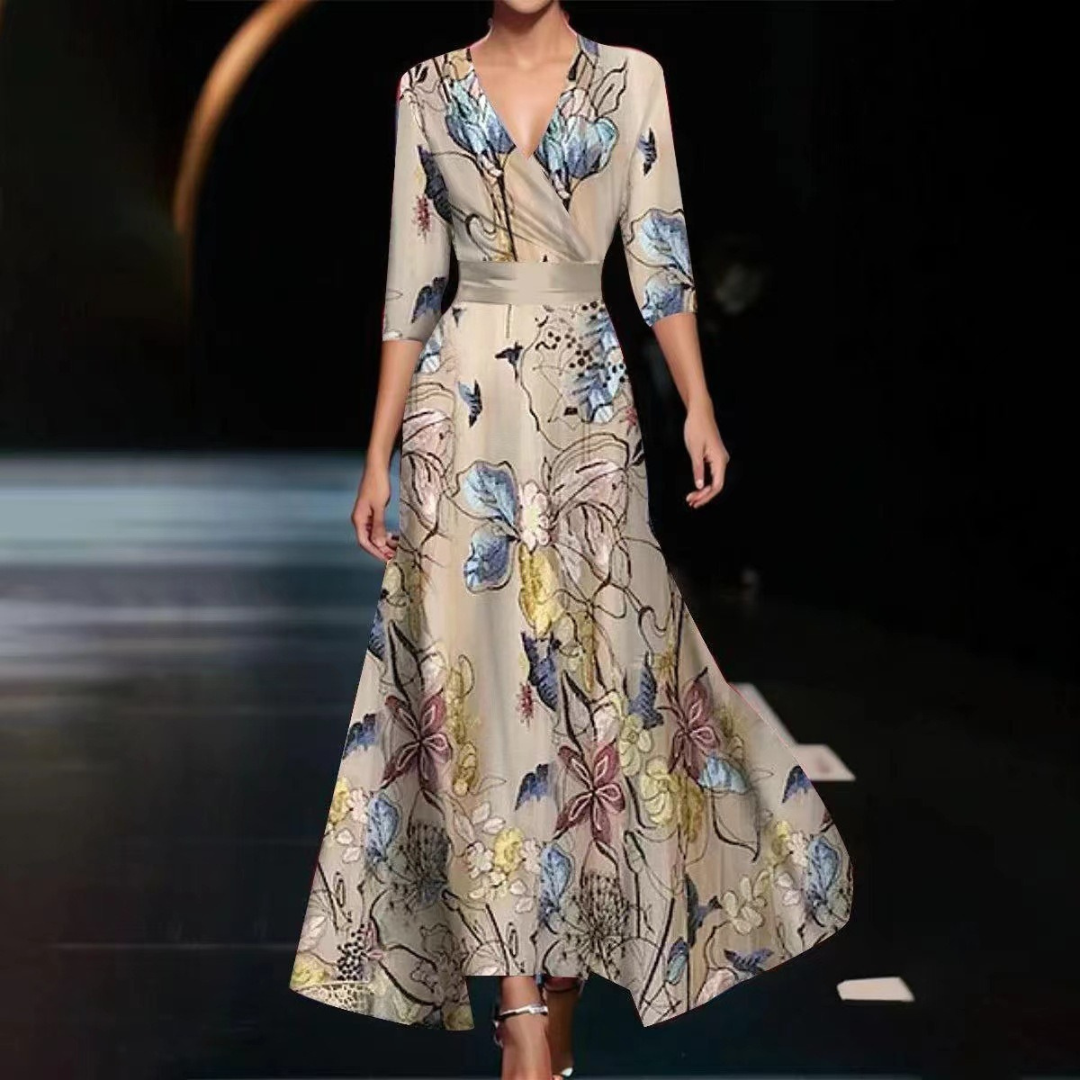 Chloe Elegant Flower Dress