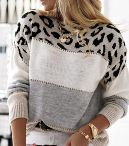 Lela | Leopard Sweater