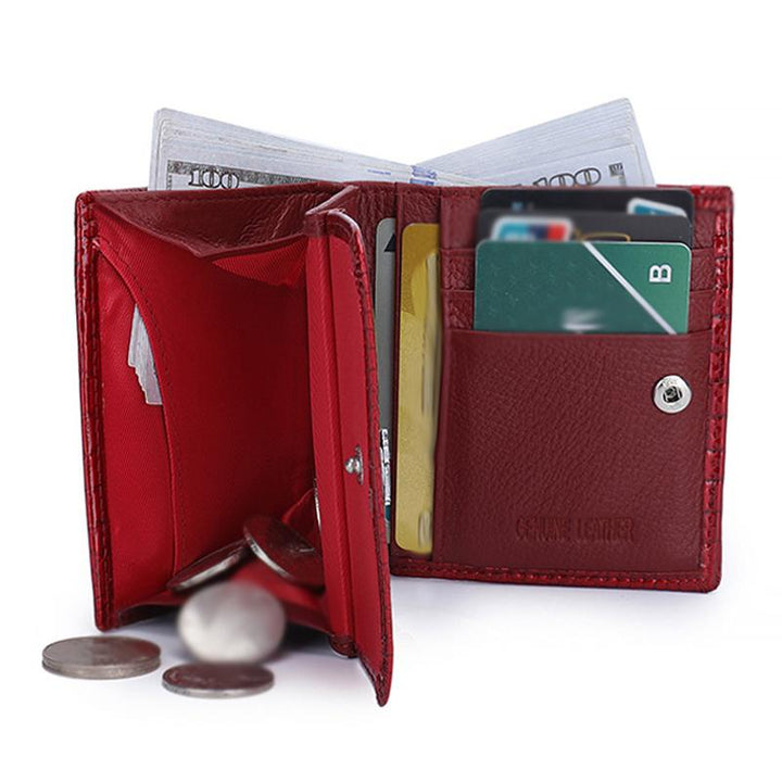 Men's Short Leather Multi-Card Wallet 17391825U