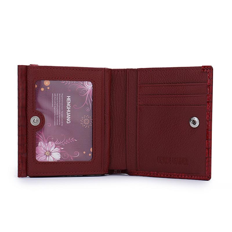 Men's Short Leather Multi-Card Wallet 17391825U