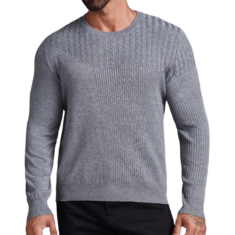 Men's Fashion Slim Fit Knit Sweater 65656030F