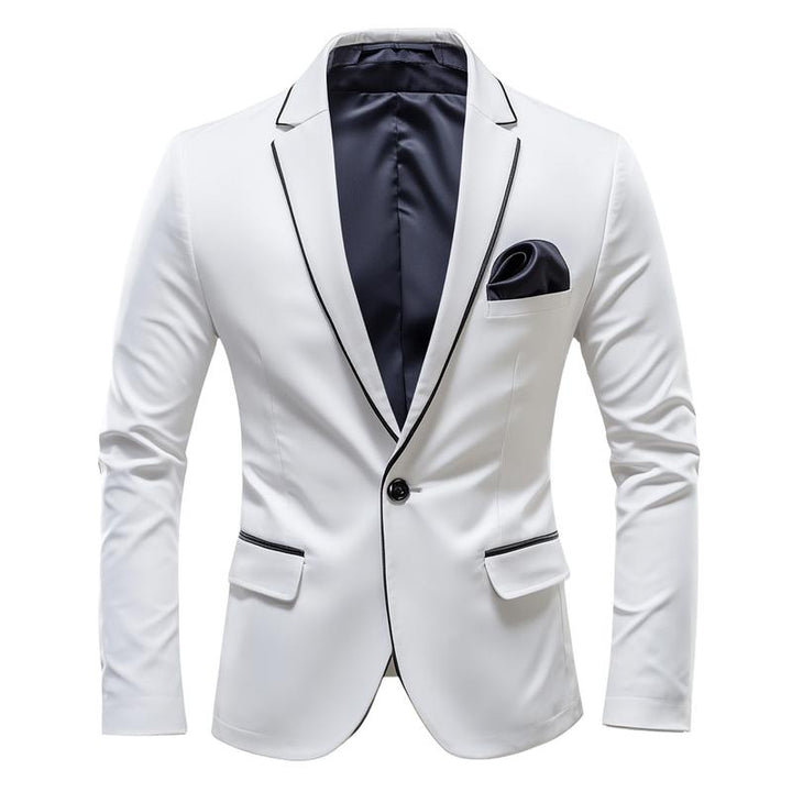 Men's Simple Single Button Blazer 70863616F