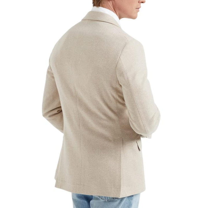 Men's Versatile Herringbone Blazer 58607102F