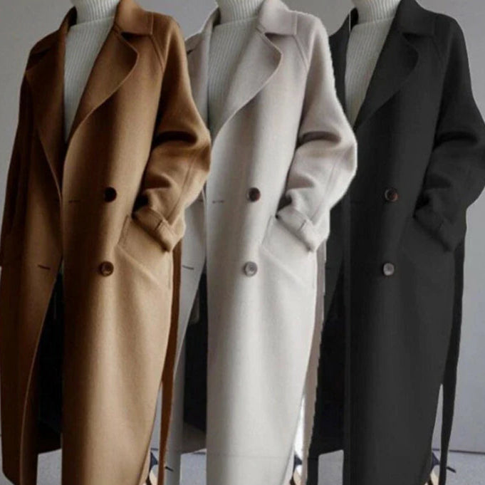 Clara - Wool Trench Coat