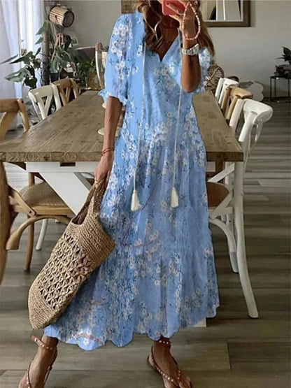 Dianna | Boho Tummy Coverage Dress