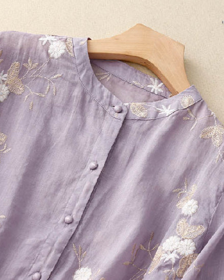 Eloise™ | Elegant Embroidered Blouse